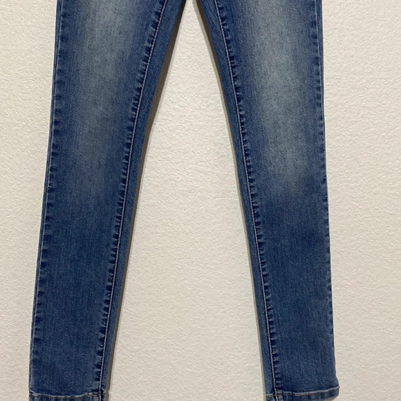 Joe's Jeans Ever Blue Skinny Jeans Mid Rise Kid's Size 10 - Picture 3 of 8